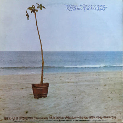 Neil Young – On The Beach (LP, Album, Reissue, Italy)