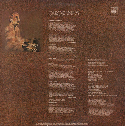 Renato Carosone – Carosone 75 (LP, Album, Italy - 1975)