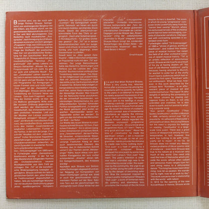 Richard Strauss, Berliner Philharmoniker – Also Sprach Zarathustra (LP, Compilation, Germany)