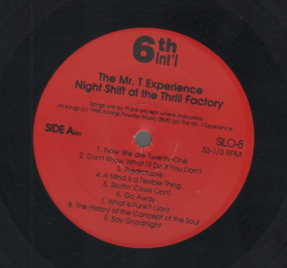 The Mr. T Experience – Night Shift At The Thrill Factory (LP, Album, US - 1988)