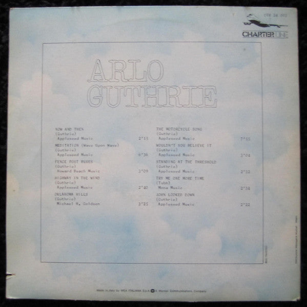 Arlo Guthrie – Arlo Guthrie (LP, Reissue, Compilation, Italy)