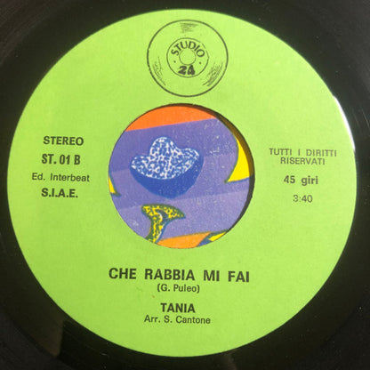 Tania Tedesco – Hai Ragione Tu / Che Rabbia Mi Fai (7", Italy)