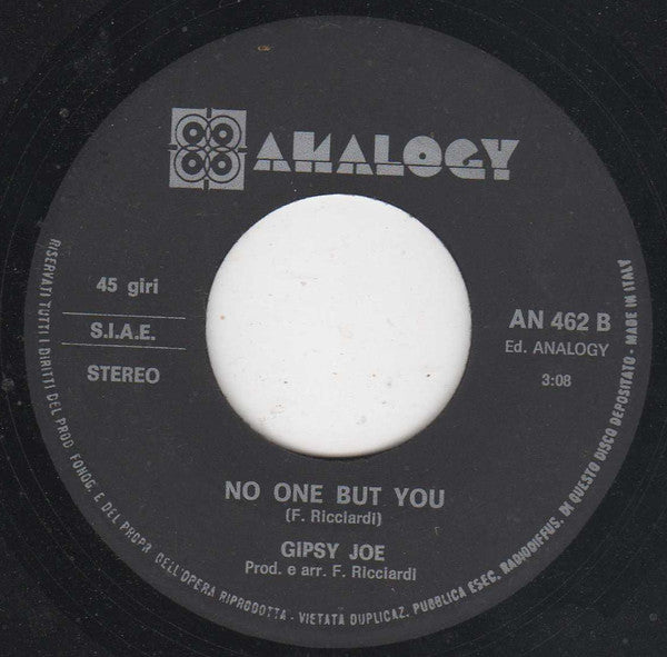 Gipsy Joe – I'm Leaving (7", Italy - 1979)