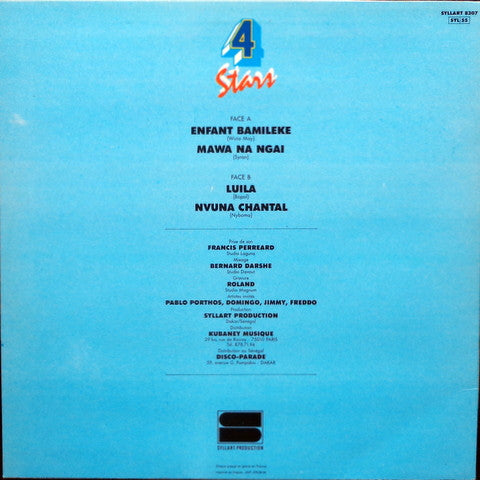Quatre Etoiles – 4 Super Etoiles (LP, France - 1984)