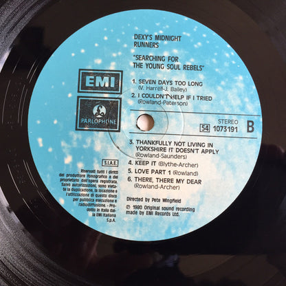Dexys Midnight Runners – Searching For The Young Soul Rebels (LP, Album, Reissue, Italy - 1983)