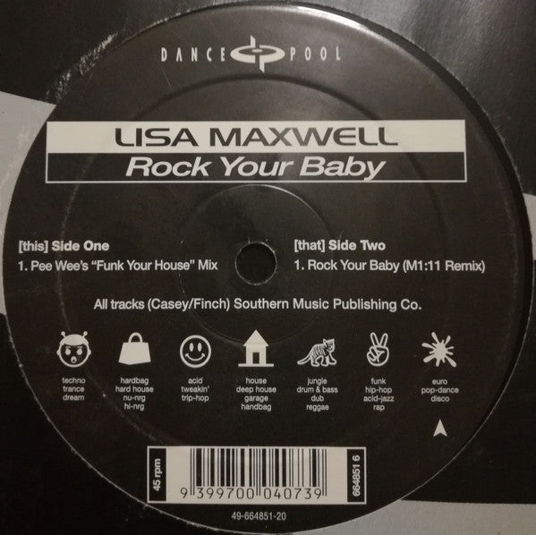Lisa Maxwell – Rock Your Baby (12", Australia - 1997)