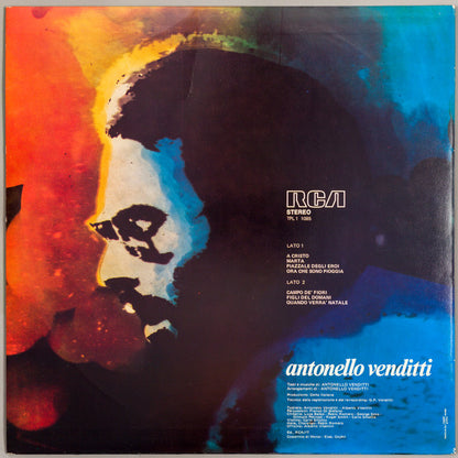Antonello Venditti – Quando Verrà Natale (LP, Album, Italy - 1974)