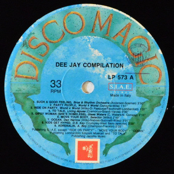 Various – Dee Jay Compilation (LP, Italy - 1991)
