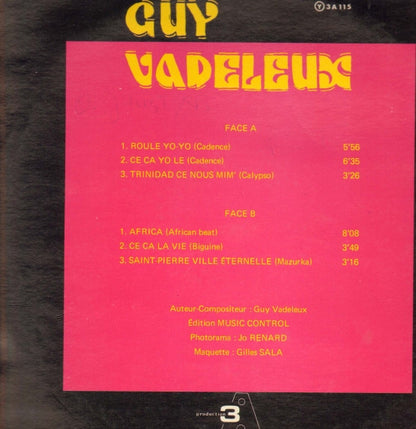 Guy Vadeleux – Guy Vadeleux (LP, Martinique - 1978)