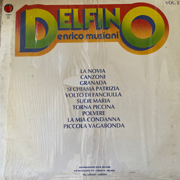 Enrico Musiani – Delfino Vol.2 (LP, Italy)