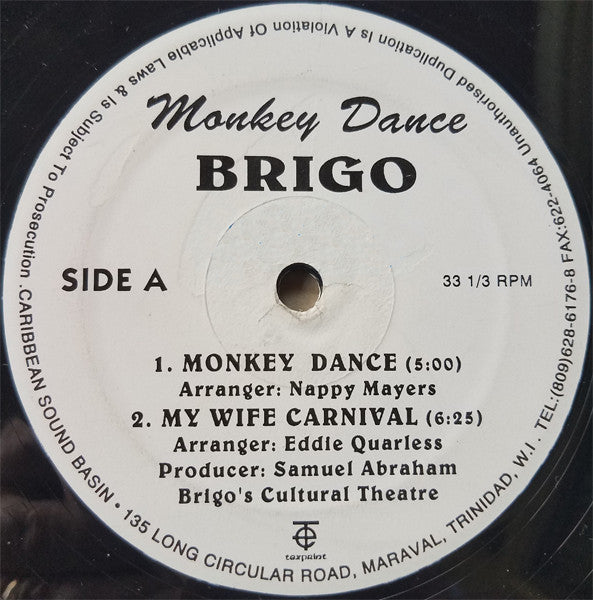 Brigo – Monkey Dance (12")