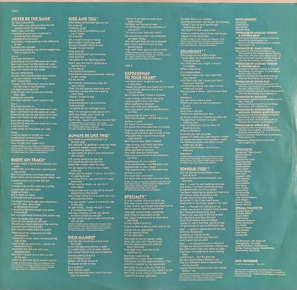 Breakfast Club – Breakfast Club (LP, Album, US - 1987)