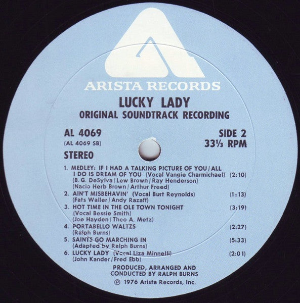 Various – Lucky Lady (Original Soundtrack Recording) (LP, Album, US - 1976)