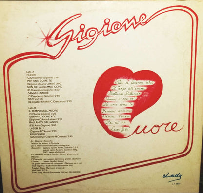 Gigione – Cuore (LP, Album, Italy - 1984)