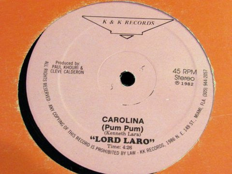 Lord Laro – Guatemala (Leave Belieze Alone) (12", US - 1982)