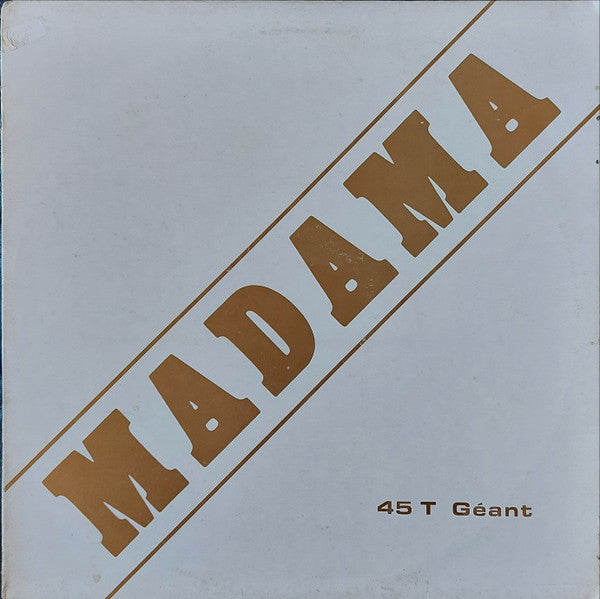 Etienne Madama – Dibale / Irondou (12", Gabon - 1989)