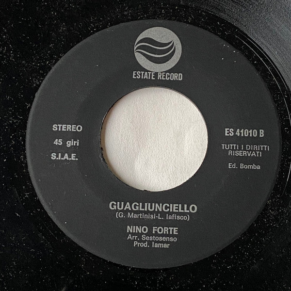 Nino Forte – Grazie... Signò (7", Italy - 1980)