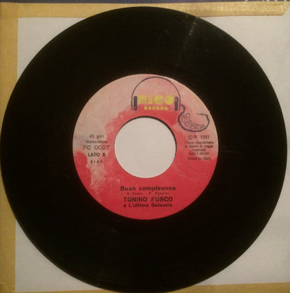Tonino Fusco, L'Ultima Galassia – Un Romanzo Farò (7", Italy - 1981)