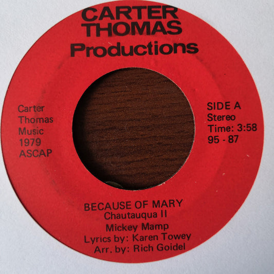 Mickey Mamp ‎– The Doctor Said / Because Of Mary (7" - 45 RPM - US)