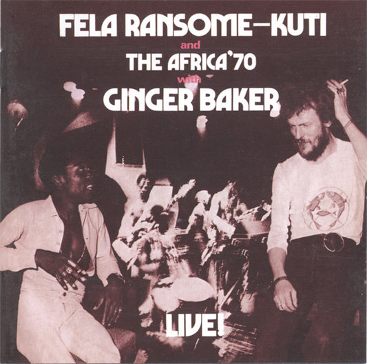 Fela Ransome—Kuti And The Africa '70 With Ginger Baker – Live! (LP, Album - Venezuela)