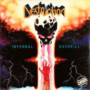 Destruction ‎– Infernal Overkill (LP, 33 RPM - Germany)