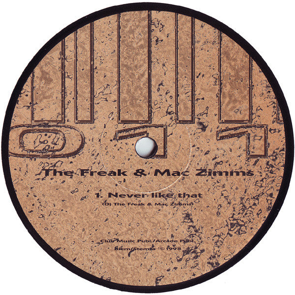 The Freak & Mac Zimms – Spin Me Wild (12", Netherlands - 1998)