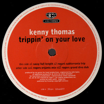 Kenny Thomas – Trippin' On Your Love (12", UK - 1993)