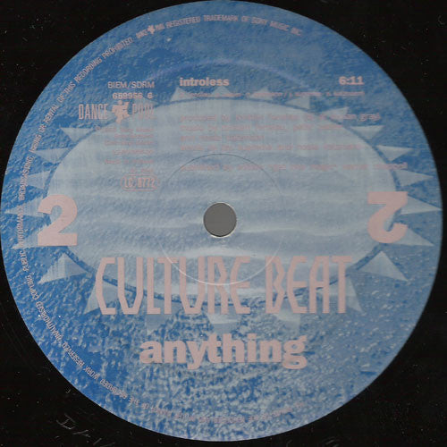 Culture Beat – Anything (12", Europe - 1993)