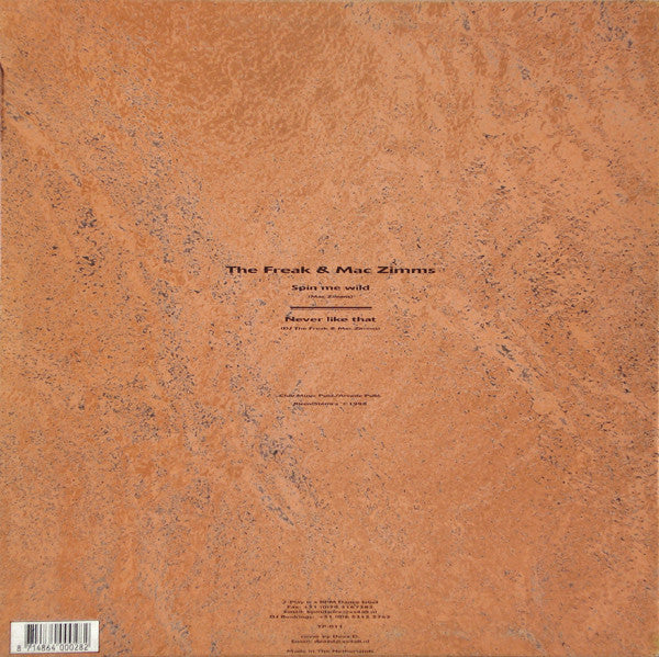 The Freak & Mac Zimms – Spin Me Wild (12", Netherlands - 1998)