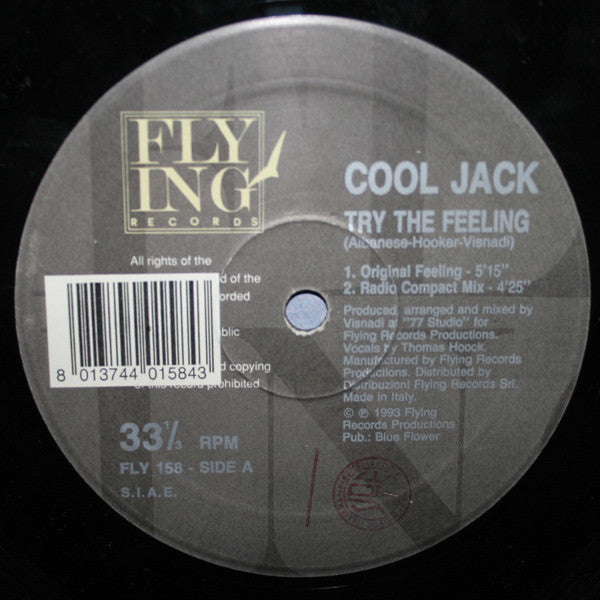 Cool Jack – Try The Feeling (12", Italy - 1993)