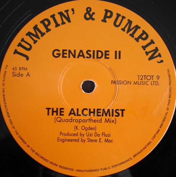 Genaside II – The Alchemist / Death Of The Kamikazee (12", UK - 1990)