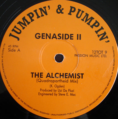 Genaside II – The Alchemist / Death Of The Kamikazee (12", UK - 1990)