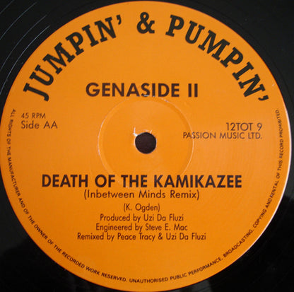 Genaside II – The Alchemist / Death Of The Kamikazee (12", UK - 1990)