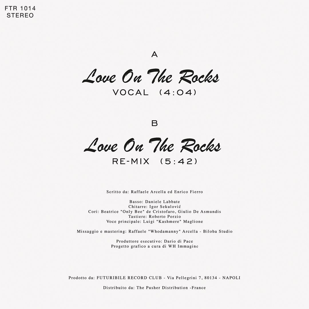 I Coccodrilli ft. Kashmere - Love On The Rocks (7", 45 RPM - Italy) - PRE-ORDER