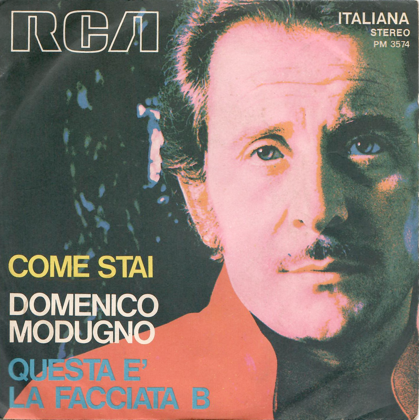 Domenico Modugno - Come Stai? (7", 45 RPM - Italy)